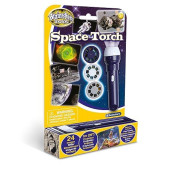 Brainstorm Toys: Space Torch And Projector, Creates Clear, Precise Images Up To One Metre Wide, Fun Project Doubles As Handy Torch Flashlight, Stem, For Ages 3 And Up