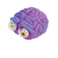 Warm Fuzzy Toys Poppin' Peeper Brain Fidget Toy, 3 Inches