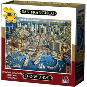 Dowdle Jigsaw Puzzle - San Francisco - 1000 Piece