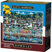 Dowdle Jigsaw Puzzle - Santa Barbara - 1000 Piece