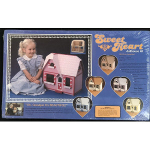 Duracraft Sweet Heart Wooden Miniature Dollhouse Kit