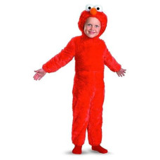 Sesame Street Elmo Comfy Fur Boys Costume, Large/4-6