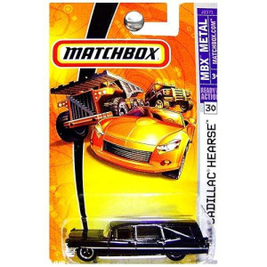 Matchbox 2007 Mbx Metal 1963 Cadillac Hearse Funeral Black #30