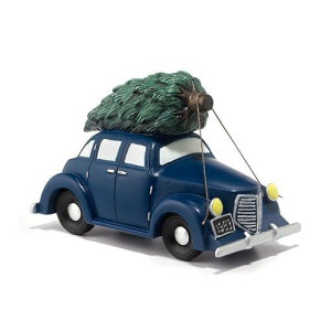 Department 56 Plastic Resin., Polyester Blend A Christmas Story Village Bringing The Tree Home Accessory Figurine