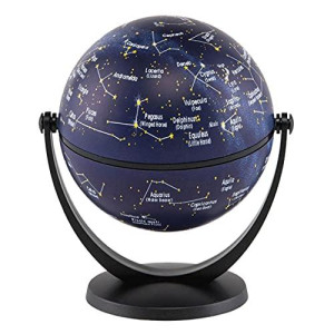 Waypoint Geographic Gyroglobe 4 Stars & Constellations Compact Mini Globe Swivels In All Directions - Perfect For Small Spaces At Home, Office & Classroom