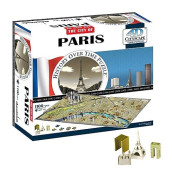 4D Cityscape Paris Time Puzzle