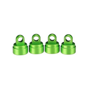 Traxxas 3767G Green-Anodized Aluminum Shock Caps, Fits All Ultra Shocks (Set Of 4)