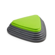 Gonge Bouncing River Stepping Stone - Motor Skills Activity For Toddlers And Kids. Non-Slip Rubber Edges For Safe Active Play With Original Quality Design For Indoor/Outdoor - Green