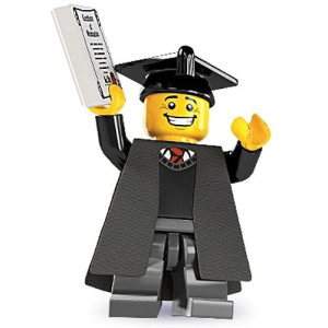 Lego Series 5 Mini Figure graduate