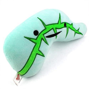 I Heart Guts Pancreas Plush - Sweet On You! - 11" Organ Stuffed Toys For Diabetic Gifts, Endocrinology Residents, Med School Professors