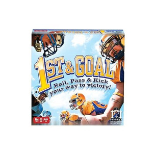 R&R Games 1St & Goal, Football Board Game For Adults And Kids, Card Games For Family Night