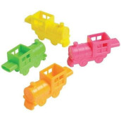 Us Toy Mini Train Whistles, One Dozen Assorted