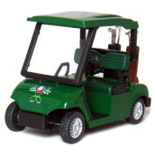 ??? Kinsfun Golf Cart 4�" Die Cast Metal Model Toy, Green ?