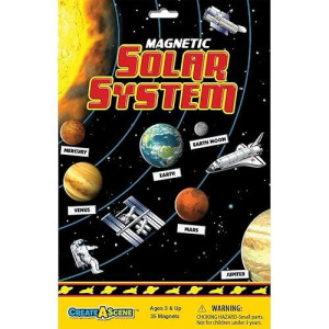 Playmonster Create-A-Scene Magnetic Playset - Solar System