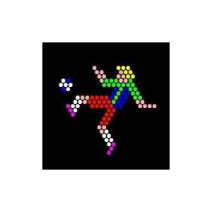 Illumipeg Sports Refill Templates For Lite Brite Cube, Flat-Screen, And Four Share (10 Sheets, 7X7)