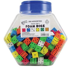 Koplow Games - 16808 Assorted Foam Dice