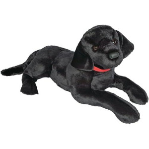 Douglas Dickens Black Lab Large Dog Plush Stuffed Animal