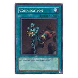Yu-Gi-Oh! - Confiscation (Srl-038) - Spell Ruler - Unlimited Edition - Super Rare
