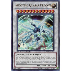 YU-gI-OH - Shooting Quasar Dragon (JUMP-EN055) - Shonen Jump Magazine Promos - Limited Edition - Ultra Rare