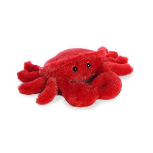 Aurora� Adorable Mini Flopsie� Crab Stuffed Animal - Playful Ease - Timeless Companions - Red 8 Inches