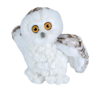 Wild Republic Snowy Owl Plush, Stuffed Animal, Plush Toy, Gifts For Kids, Cuddlekins 8 Inches