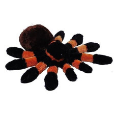 Wild Republic Tarantula Plush, Stuffed Animal, Plush Toy, Gifts For Kids, Cuddlekins 12 Inches, Black, Orange, Brown
