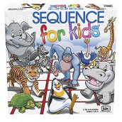 Sequence For Kids -- The 'No Reading Required' Strategy Game By Jax And Goliath, Multi Color, 11 Inches (2-4 Players) (Packaging May Vary)