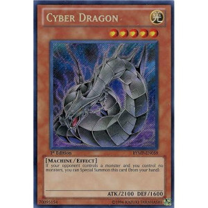 Yu-Gi-Oh! - Cyber Dragon (Rymp-En059) - Ra Yellow Mega-Pack - 1St Edition - Secret Rare