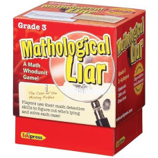 Edupress (Ep-3396) Mathological Liar Game, Grade 3