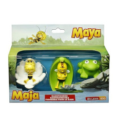 Studio 100 Mema00000050 Biene Maja Mema0000050 Maya The Bee Bath Figurines 3 Pieces, 1-Pack