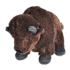 Wild Republic Bison Plush, Stuffed Animal, Plush Toy, Gifts For Kids, Cuddlekins 8 Inches