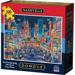 Dowdle Jigsaw Puzzle - Nashville - 500 Piece