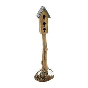 Department 56 Accessories For Villages Woodland Birdhouse Accessory Figurine, 3.78 Inch