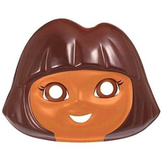 Amscan Colorful Dora The Explorer Party Vac Form Mask (1 Piece), Brown