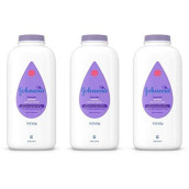 Johnsons Baby Powder Calming Lavender 15 Ounce (443Ml) (3 Pack)