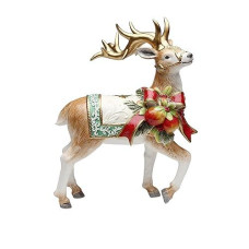 Cosmos Gifts 10538 Victorian Harvest Reindeer Figurine, 11-7/8-Inch