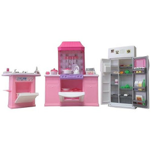 Gloria Dollhouse Furniture - Deluxe Kitchen Play Set