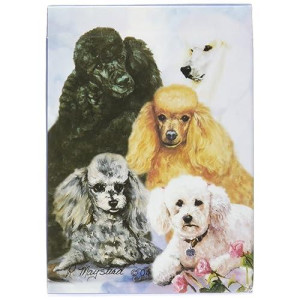 Best Friends Playing Cards, By Ruth Maystead - Poodle
