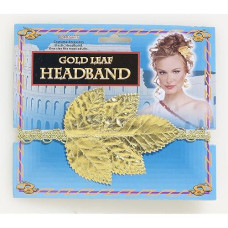gold Roman Leaf costume Headband Adult One Size
