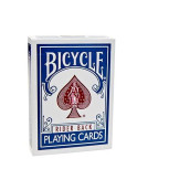 Theory11 Bicycle Titanium Playing Cards (Steel Blue/Crimson Red, 3.5 X 2.5-Inch)