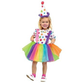 Fun World Costumes Baby Girl'S Big Top Fun Toddler Costume, White, Large