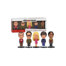 Funko Big Bang Theory: Mini Wacky Wobbler Set, 5 Pieces