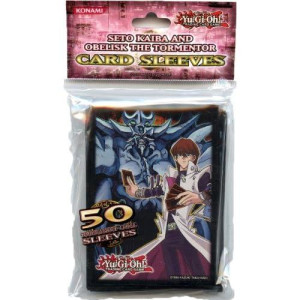 Trading Card Supplies - Konami Deck Protectors - Seto Kaiba & Obelsik The Tormentor (50 Pack - Small