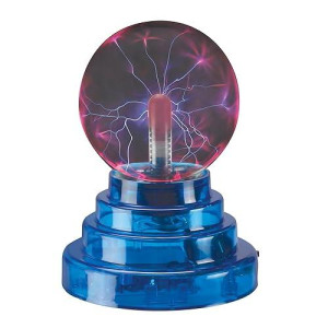 Toysmith Plasma Orb Light, (3703) Silver/Clear
