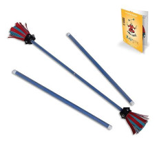 Jolly Lama! Blue Majestix Juggling Sticks Devil Sticks