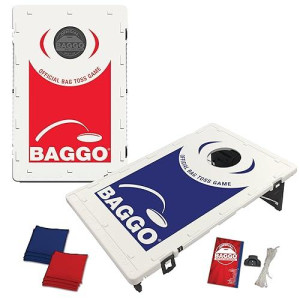 Family Backyard Baggo Bean Bag Toss Portable Cornhole Game