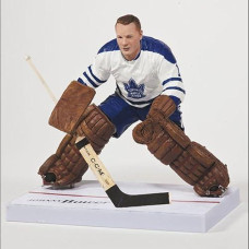 Mcfarlane Toys Action Figure - Nhl Sports Picks Series 32 - Johhny Bower (Toronto Maple Leafs)