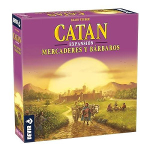 Devir - Catan Expansion Markets And Barbaria, Board Game, Bgmercaderes, Multi-Coloured