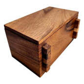 Secret Lock Box Wood Puzzle Box - Put A Gift Card Or Money Inside