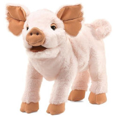 Folkmanis Piglet Hand Puppet, Pink, 1 Ea